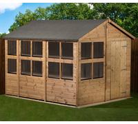 Empire Sheds Empire Apex Potting Shed 8X10 Single Door