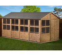 Empire Sheds Empire Apex Potting Shed 8X16 Double Door