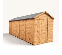 Empire Sheds Empire Modular Apex 6X20 Single Door No Windows