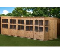 Empire Sheds Empire Pent Potting Shed 20X6 Double Door