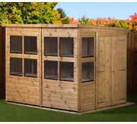Empire Sheds Empire Pent Potting Shed 8X6 Double Door