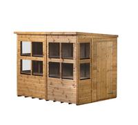 Empire Sheds Empire Pent Potting Shed 8X6 Single Door
