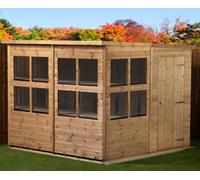 Empire Sheds Empire Pent Potting Shed 8X8 Single Door
