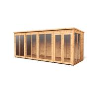 Empire Sheds Empire Pent Summerhouse 16X6 Double Door