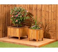Empire Sheds Wooden Planters Set