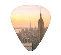 Empire State Building Advanced guitar pick 12 pieces Three thicknesses for bass, electric guitar, acoustic guitar bag