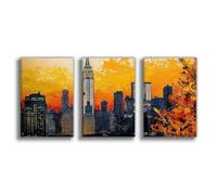 Empire State Building. Canvas Poster Bedroom Decor Landscape Office Room Decor Gift 20x30inch(50x75cm)