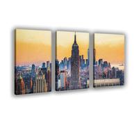 Empire State Building Canvas Poster Wall Art Decor Print Picture Paintings for Living Room Bedroom Decoration 20x30inch(50x75cm)