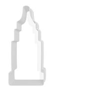 Empire State Building Cookie Cutter - 3 Sizes