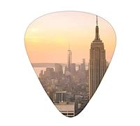 Empire State Building Guitar Picks - Guitar Accessories - Guitar Picks For Acoustic Guitar Electric Guitar Bass Guitar For Men Women Professional Guitarist Musicians And Beginner