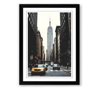 Empire State Frames Vintage Framed Wall Art Print A1 (84.1×59.4cm) Black, Wall Decor for Living Room, Bedroom, Office & Home, Ready to Hang, Art Gift
