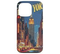 Empire State Shines Over New York The City That Never Sleeps Case for iPhone 13 Pro