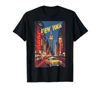 Empire State Shines Over New York The City That Never Sleeps T-Shirt