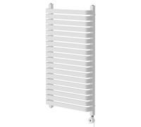 Empire Vertical Digital Thermostatic Electric Single Panel Radiator | White | Mild Steel | 1068mm x 600mm