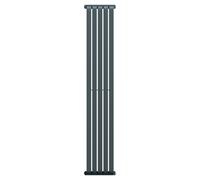 Empire Vertical Double Panel Radiator | Anthracite | Mild Steel | 1600mm x 288mm