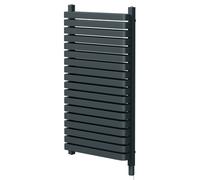 Empire Vertical Electric Double Panel Radiator | Anthracite | Mild Steel | 1068mm x 600mm
