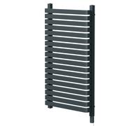 Empire Vertical Electric Single Panel Radiator | Anthracite | Mild Steel | 1068mm x 600mm