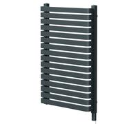 Empire Vertical Electric Single Panel Radiator | Anthracite | Mild Steel | 912mm x 600mm