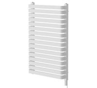 Empire Vertical Electric Single Panel Radiator | White | Mild Steel | 912mm x 600mm
