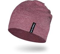 EMPIRELION 9" Multifunctional Lightweight Beanies Hats, Running Skull Cap Helmet Liner Sleep Caps for Men Women (Ruby Wine Mel., 1)