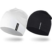 EMPIRELION 9" Multifunctional Lightweight Beanies Hats, Thin Running Skull Cap Helmet Liner Sleep Caps for Men Women