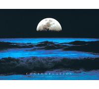empireposter Empire 16119 Motivational Poster with Contemplation Blue Moon Design Approximately 91.5 x 61 cm