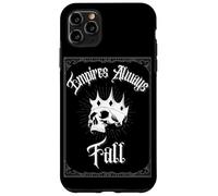 Empires Always Fall Resistance Renaissance King Skull Case for iPhone 11 Pro Max