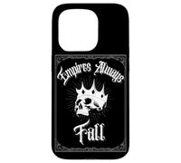 Empires Always Fall Resistance Renaissance King Skull Case for iPhone 15 Pro