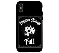Empires Always Fall Resistance Renaissance King Skull Case for iPhone X/XS