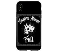 Empires Always Fall Resistance Renaissance King Skull Case for iPhone XS Max