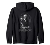 Empiricism John Locke Enlightenment Philosophy Zip Hoodie