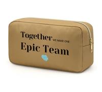 Employee Appreciation Gift Team Makeup Bags Thank You Staff Gift Team Gifts for Employee Team Work Gift for Employees Staff Coworker Team Leaders Cosmetic Bag Christmas Birthday Gifts