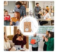 Employee Appreciation | Motivational Keychain with Notebook and Pen,Be Proud of Your Work,for Office Coworkers Nurses Staff Employees Teachers Christmas