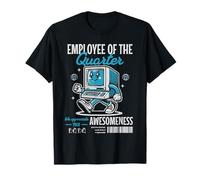 Employee of the Quarter Computer Office Job Loyalty Reward T-Shirt