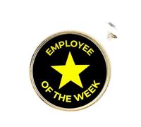 Employee Of The Week 26mm Metal Lapel Pin Badge