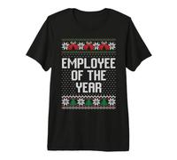 Employee of the Year Ugly Xmas Sweater Premium T-Shirt