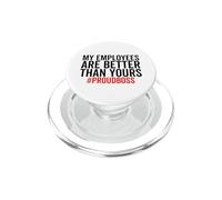 Employee Staff Appreciation Funny Boss Manager Co Worker PopSockets PopGrip for MagSafe