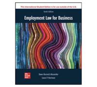 Employment Law for Business ISE