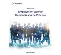 Employment Law for Human Resource Practice
