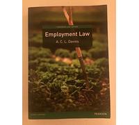 Employment Law (Longman Law Series)