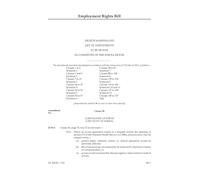 Employment Rights Bill Eighth Marshalled List of amendments to be moved in Committee of the Whole House (House of Lords) HLB 81 VIII