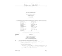 Employment Rights Bill Second Marshalled List of amendments to be moved on report (House of Lords) HLB 113 II