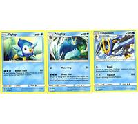 Empoleon 56/236 - Sun Moon Cosmic Eclipse - Pokemon Evolution Card Lot - Prinplup Piplup