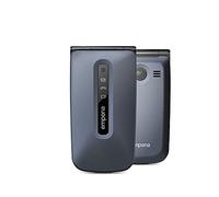 Emporia ACTIVEglam 4G VoLTE Senior Mobile Phone without Contract Mobile Phone with Emergency Call Button 2.2 Inch Display Blue