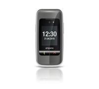 Emporia One Silver/Space Grey 2.4" Easy To Use Clamshell 2G