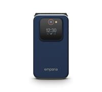 emporiaJOY 2G, Senior Mobile Phone, Contract-free key Flip Phone, Mobile Phone with Emergency Call Key, 2.8 Inch Screen, Blue