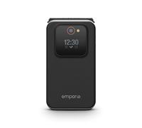 emporiaJOY-LTE, Senior Mobile Phone 2G, Contract-free key Flip Phone, Mobile Phone with Emergency Call Key, 2.8 Inch Screen, Black
