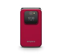 emporiaJOY-LTE, Senior Mobile Phone 2G, Contract-free key Flip Phone, Mobile Phone with Emergency Call Key, 2.8 Inch Screen, Black