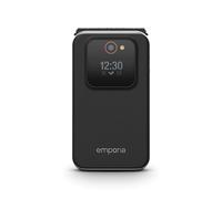 emporiaJOY 2G, Senior Mobile Phone 2G, Contract-free key Flip Phone, Mobile Phone with Emergency Call Key, 2.8 Inch Screen, Black