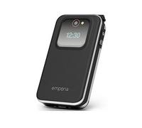 emporiaJOY-LTE, Senior Mobile Phone 2G, Flip Mobile Phone without Contract, with Emergency Call Button, 2.8 Inch Display, Blue